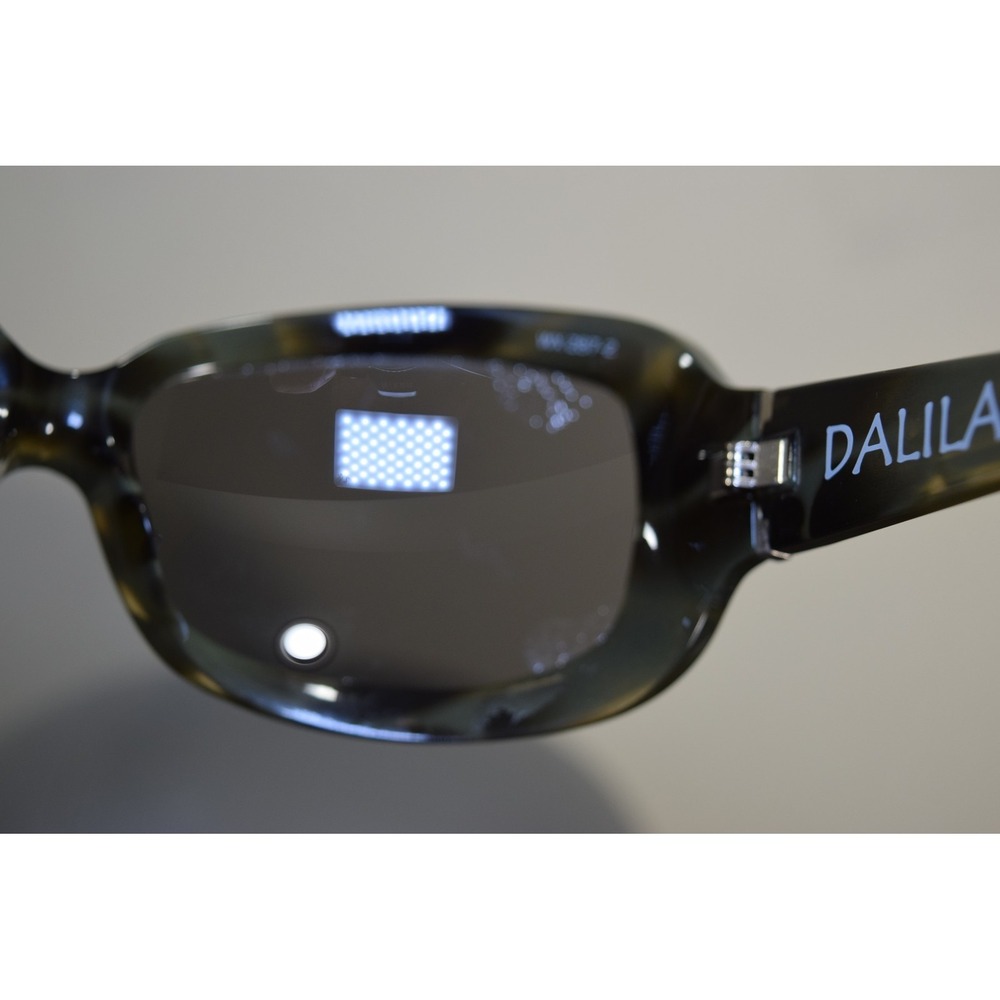 Wiley X DALILA Green Tortoise Wrap WOMENS Oversized Sunglasses Frame Italy FLAW - Picture 16 of 16